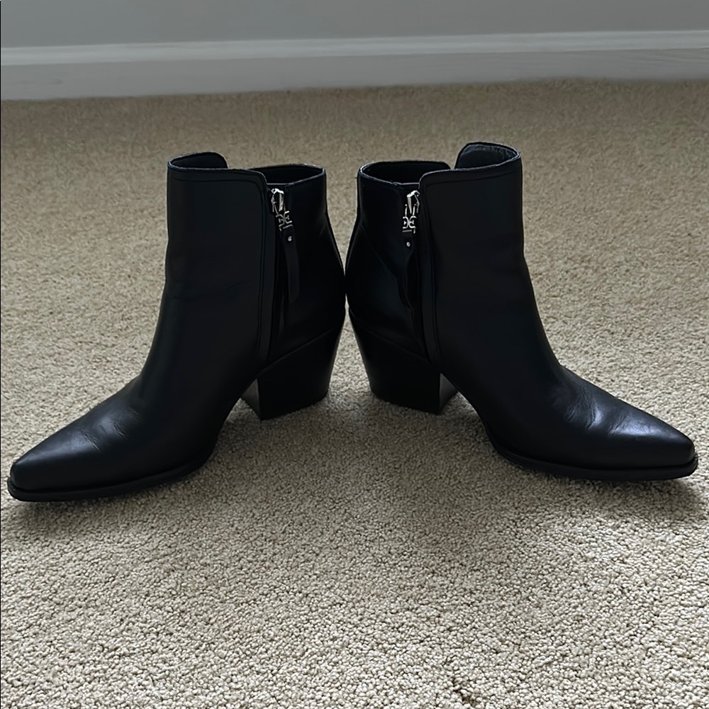 Sam Edelman Black Ankle Boots